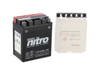 Nitro Motorradbatterie YTX14AHL-BS -N- mit Säurepack...