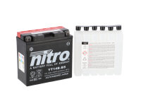 Nitro Motorradbatterie YT14B-BS -N- mit Säurepack AGM