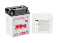Nitro Motorradbatterie YB14A-A2 WA -N- mit Säureflasche