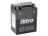 Nitro Motorradbatterie YB14L-A2 GEL -N-  AGM / GEL  (gug)