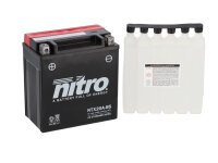 Nitro Motorradbatterie YTX20A-BS -N- mit Säurepack AGM