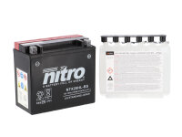 Nitro Motorradbatterie YTX20HL-BS -N- mit Säurepack AGM