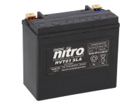 Nitro Motorradbatterie HVT-01 -N-  AGM / GEL  (gug)