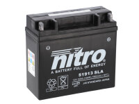 Nitro Motorradbatterie 51913 SEALED -N-  AGM / GEL  (gug)