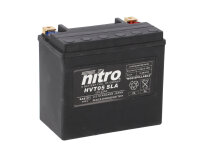 Nitro Motorradbatterie HVT-05 -N-  AGM / GEL  (gug)