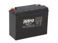 Nitro Motorradbatterie HVT-06 -N-  AGM / GEL  (gug)