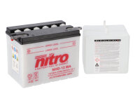 Nitro Motorradbatterie YHD-12 WA -N- mit Säureflasche