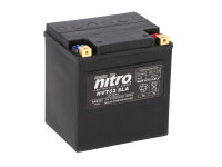 Nitro Motorradbatterie HVT-02 -N-  AGM / GEL  (gug)