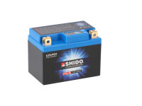 SHIDO LTX4L-BS Lithium Ion Motorradbatterie