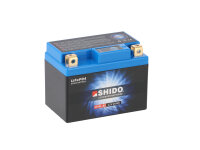 SHIDO LTX5L-BS Lithium Ion Motorradbatterie