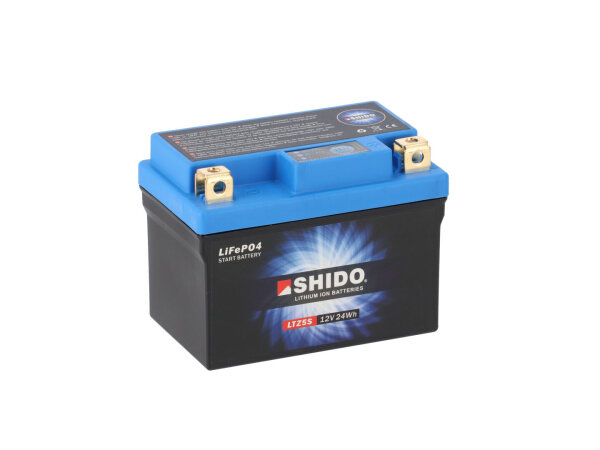 SHIDO LTZ5S Lithium Ion Motorradbatterie
