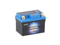SHIDO LTX7L-BS Lithium Ion Motorradbatterie