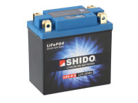 SHIDO LB9-B Q Lithium Ion Motorradbatterie