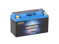SHIDO LT7B-BS Lithium Ion Motorradbatterie