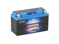 SHIDO LT9B-BS Lithium Ion Motorradbatterie