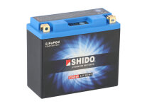 SHIDO LT14B-BS Lithium Ion Motorradbatterie