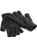 L-SHOP Fingerless Gloves Black (Beechfield)