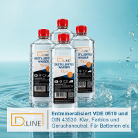 D.LINE Destilliertes Wasser (DL 201)