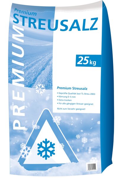 Premium Streusalz / Auftausalz 25 kg Sack 861500