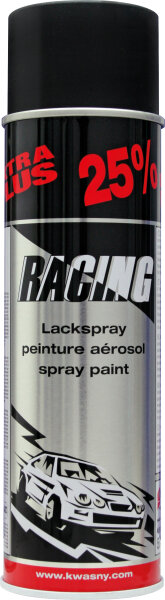 Racing Lackspray 500ml, schwarz matt 288921