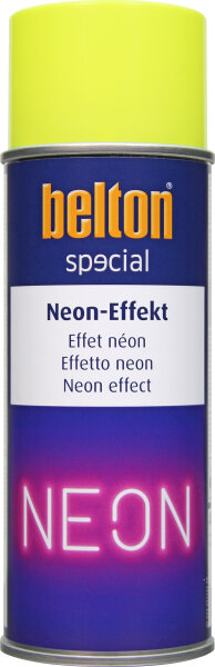 belton Special 400ml, Neon-Effekt-Lackspray, gelb seidenglänzend 323253