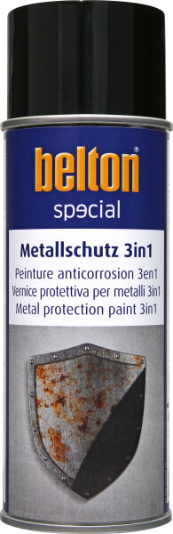 belton Special 400ml, Metallschutz-Lackspray 3in1 schwarz seidenglänzend 323650
