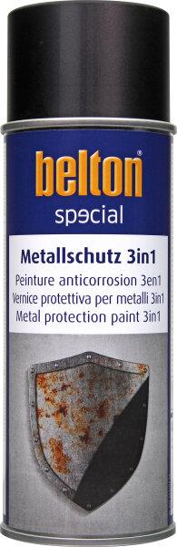 belton Special 400ml, Metallschutz-Lackspray 3in1 schwarz matt 323657