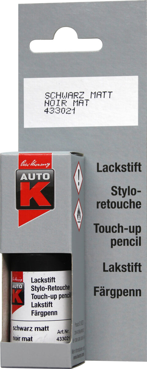 Auto-K Basic Lackstift 9ml, schwarz matt 433021, 7,12 €