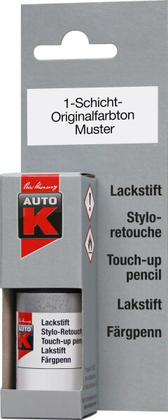 Auto-K Originallackstift 9ml, Citroen blanc banquise, Farbcode: EWP 440412