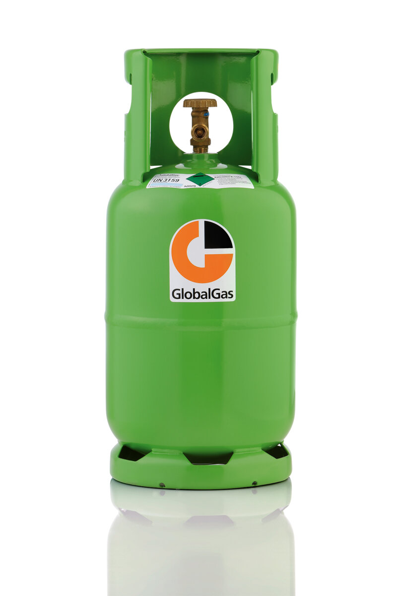 Kältemittel R134a 12kg Klimagas Mehrweg inkl. Flasche -  Aichtaler-Kälte-Fachhandel