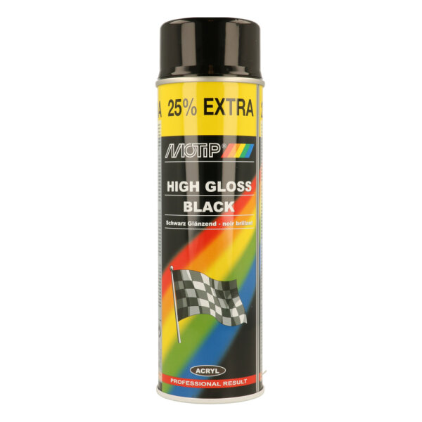 MOTIP Rallye Lack schwarz (verschiedene Ausführungen) 500 ml