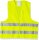 LEINA Warnweste Gelb Onesize DIN/ISO 20471 REF 13101