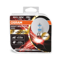 OSRAM NIGHT BREAKER® 200 H11 Duobox 64211NB200-HCB