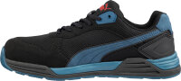 Puma FRONTSIDE BLK/BLUE LOW S1P ESD HRO SRC schwarz-blau