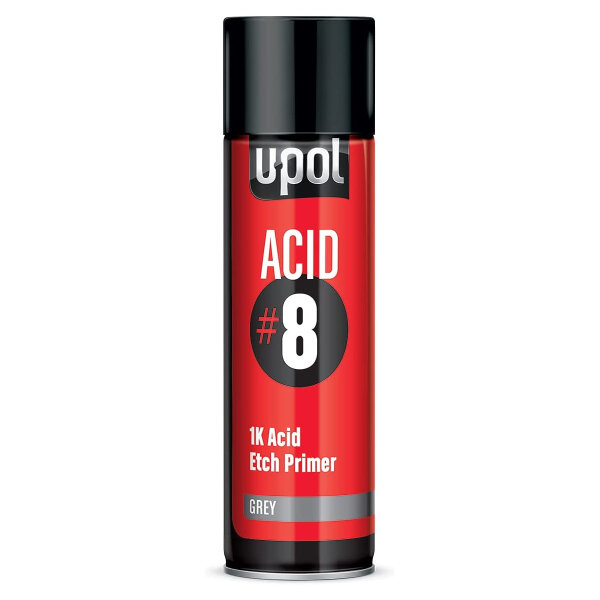 RAPTOR U-POL Acid#8 1K Säureätzgrundierung Grau Spraydose 450 ml HIGHG/AL