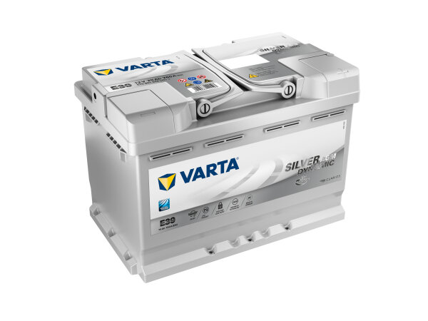 VARTA E39 Silver Dynamic AGM XEV 12V 70Ah 760A EN (570901076J382)