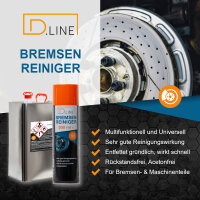 D.LINE Bremsenreiniger 5 Liter DL 1501