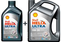 Shell Helix Ultra ECT C3 5W-30 SPARSET 5+1 Liter 550054065