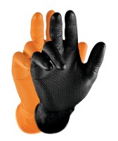 Grippaz Nitril-Handschuhe 246 schwarz oder orange 240mm...
