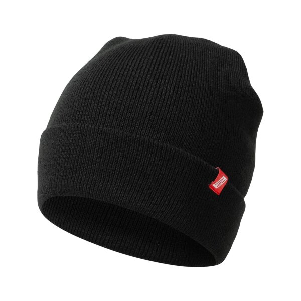 Nitras Strickmütze schwarz mit wärmendem Winterfutter aus 3M Thinsulate 731-1000
