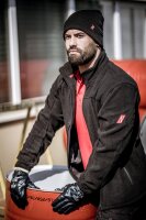 Nitras Strickmütze schwarz mit wärmendem Winterfutter aus 3M Thinsulate 731-1000