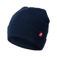 Nitras Strickmütze marineblau mit wärmendem...