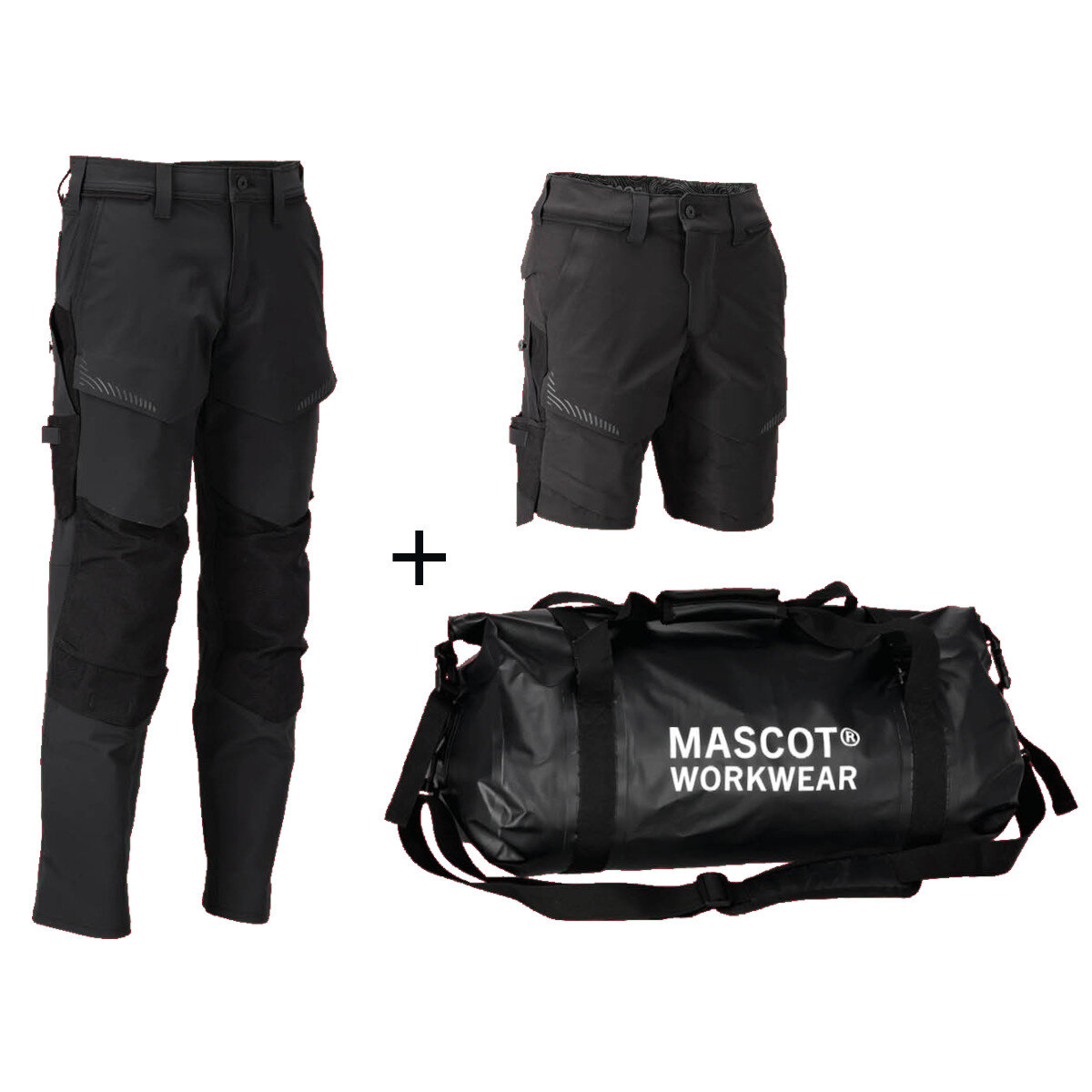 Mascot® Workwear Box 2 Ultimate Stretch Arbeitshosen mit Gürtel Mascot® Workwear Box 2 Ultimate Stretch Arbeitshosen mit Gürtel