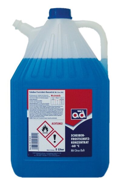 AD-CHEMIE Scheibenfrostschutz, Konzentrat -60°C 5 Liter Schnabelkanister 40119430