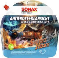 SONAX AntiFrost+KlarSicht bis -18°C Sweet Home Gebrauchsfertiger Scheibenreiniger für den Winter