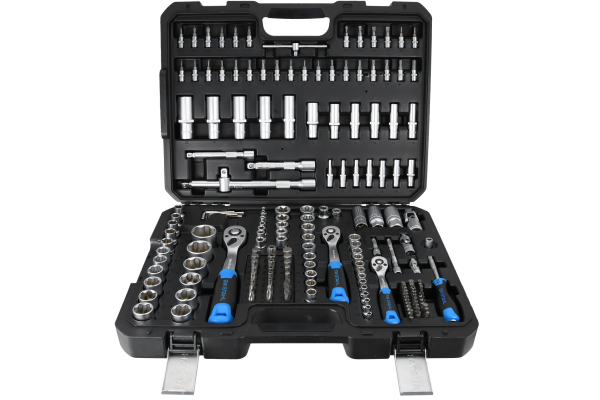 TMAX 5-teiliges Schlag-Steckschlüssel-Set Magnetisch – 1/4 Bis 1/2 Zoll, S2-Stahl