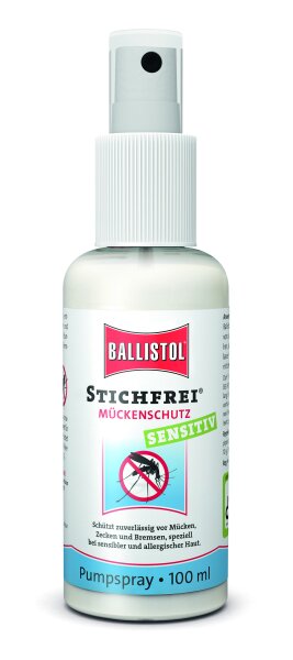 BALLISTOL Stichfrei Sensitiv Mückenschutz, Pump-Spray, 100 ml (26915)