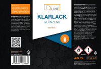 D.LINE Klarlack glänzend 400 ml