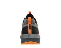 PUMA SAFETY SLIDE GREY/ORANGE LOW S1PS ESD grau-orange