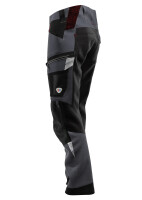 BP® Leichte Hybrid-Arbeitshose mit Kniepolstertaschen anthrazit/schwarz 1968-570-5632-58l